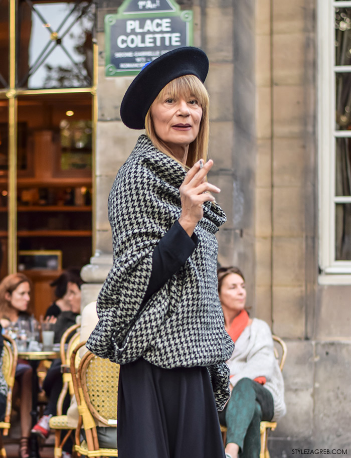 U Parizu sa stylish gospođom Tedeschi, Đurđa Tedeschi najnovije slike, osobni stil, ulična moda, street style