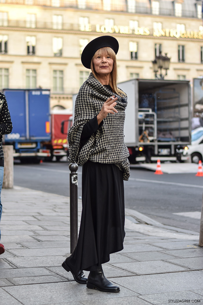 Osobni stil: Đurđa Tedeschi u Parizu by StyleZagreb.com, Đurđa Tedeschi najnovije slike, osobni stil, ulična moda, street style