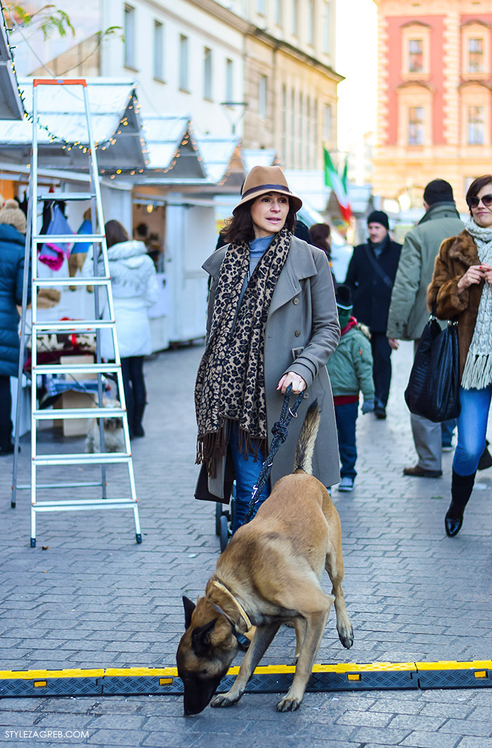 Street style moda advent Zagreb