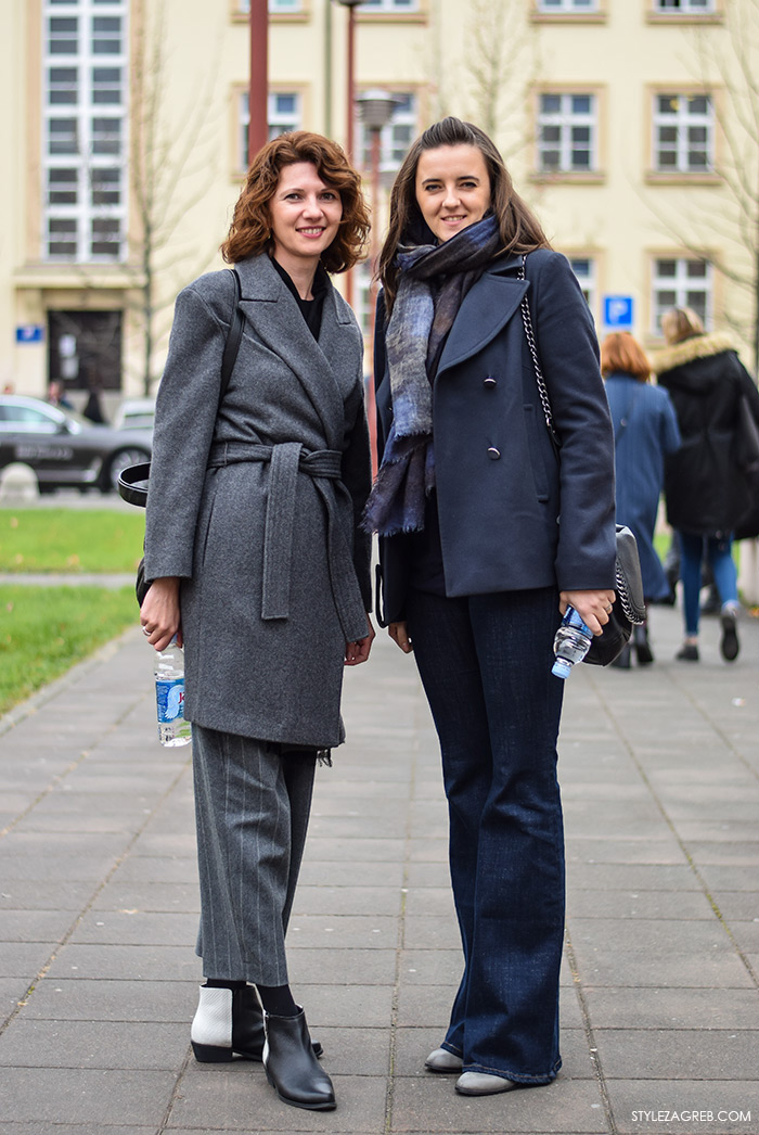 Zagreb street style, Nataša Jeličić i Stana Odak Krasić, profesorice s Verna