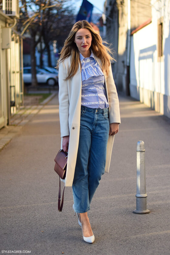 Stil lijepe trudnice: Teuta Mesaroš, #streetstyle #Zagreb