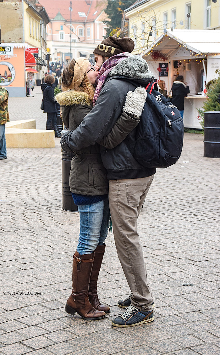 Advent street style Zagreb