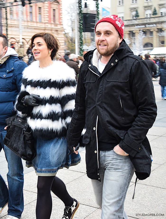 Advent street style Zagreb