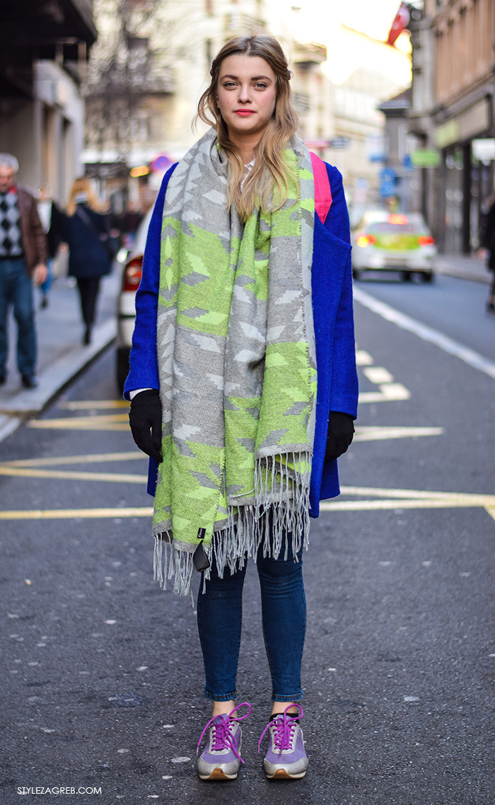 street style Zagreb prosinac 2015, Advent u Zagrebu, Ganna Kamendrovska, modni dizajn