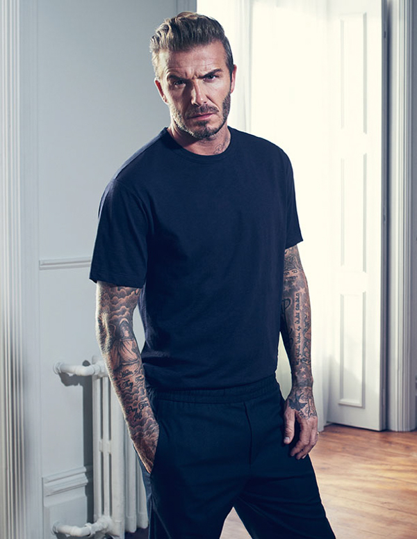 muška moda David Beckham H&M kako kombinirati odjeću kao David Beckham