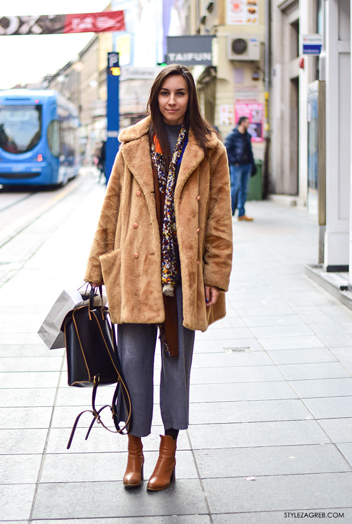 Kako kombinirati bundicu i čizme do gležnja, Zagreb street style ulična moda, subota špica, Marijana Gradečak, arhitektica