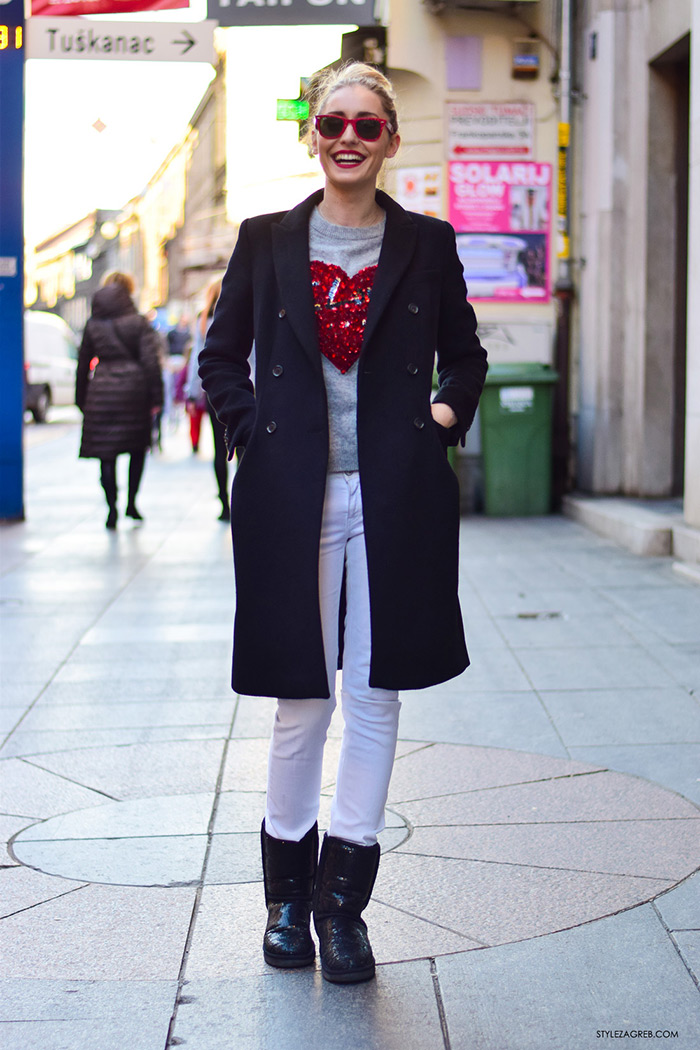 Ideje za dnevni stajling, ulična moda 2016 Zagreb street style Sara Gulin Valentinovo, udruga žena, super žena, gloria časopis za žene, život i zdravlje, poslovna žena, zadovoljna žena