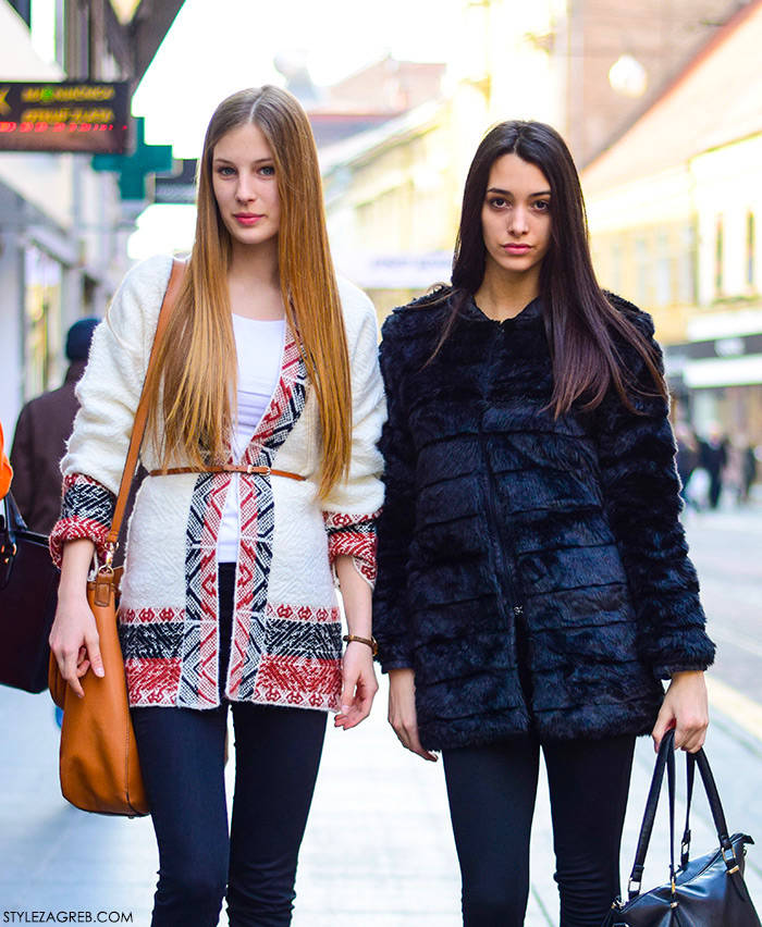 Zagreb street style, proljetna moda, bomber jakna, stylezagreb, Marina Banković i Sara Rupenović, srednjoškolke