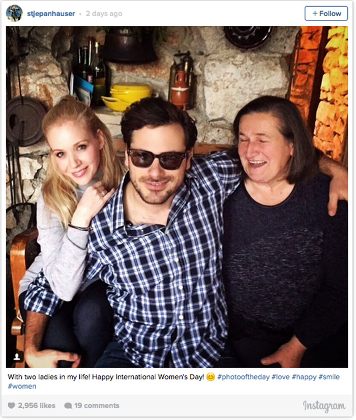 Stjepan Hauser instagram, Jelena Rozga i mama Hauser