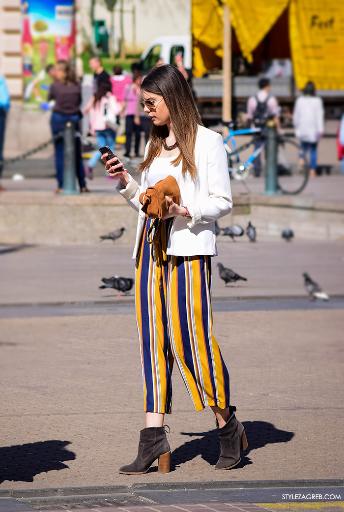 šos hlače kako kombinirati suknja-hlače, Zagreb street style Instagram žena moda fashion hr zagrebačka špica modne kombinacije trend portal zena forum hr