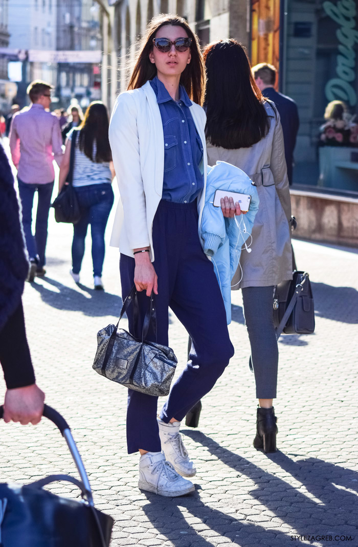 Dnevni look: stilistica Mimi Rončević, street style Zagreb ulučna moda osobni stil