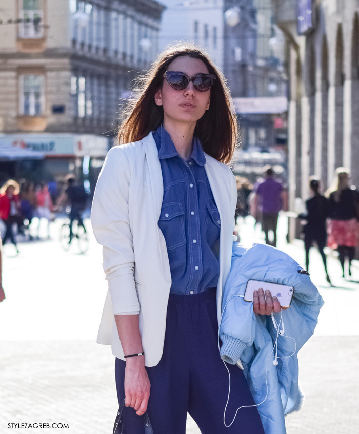 Dnevni look: stilistica Mimi Rončević, street style Zagreb ulučna moda osobni stil