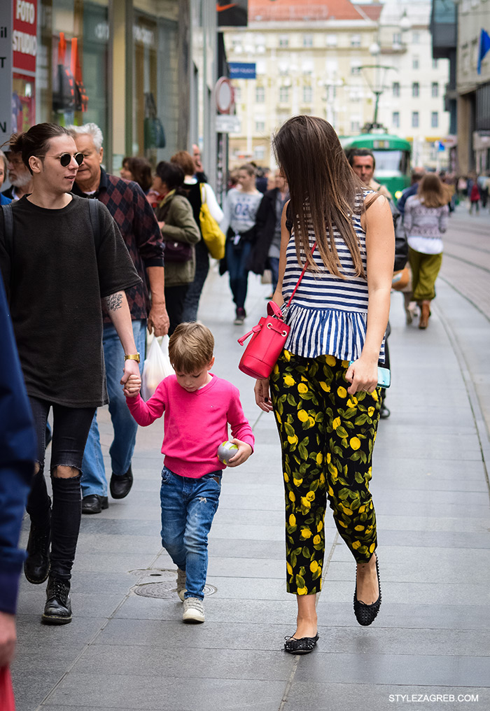 kako nositi prugasto i cvjetasto, Anastazija Makjanić Stazi Sweets, cro moda street style zagreb žena ulična moda proljeće fashion hr zagrebačka špica modne kombinacije trend portal zena hr