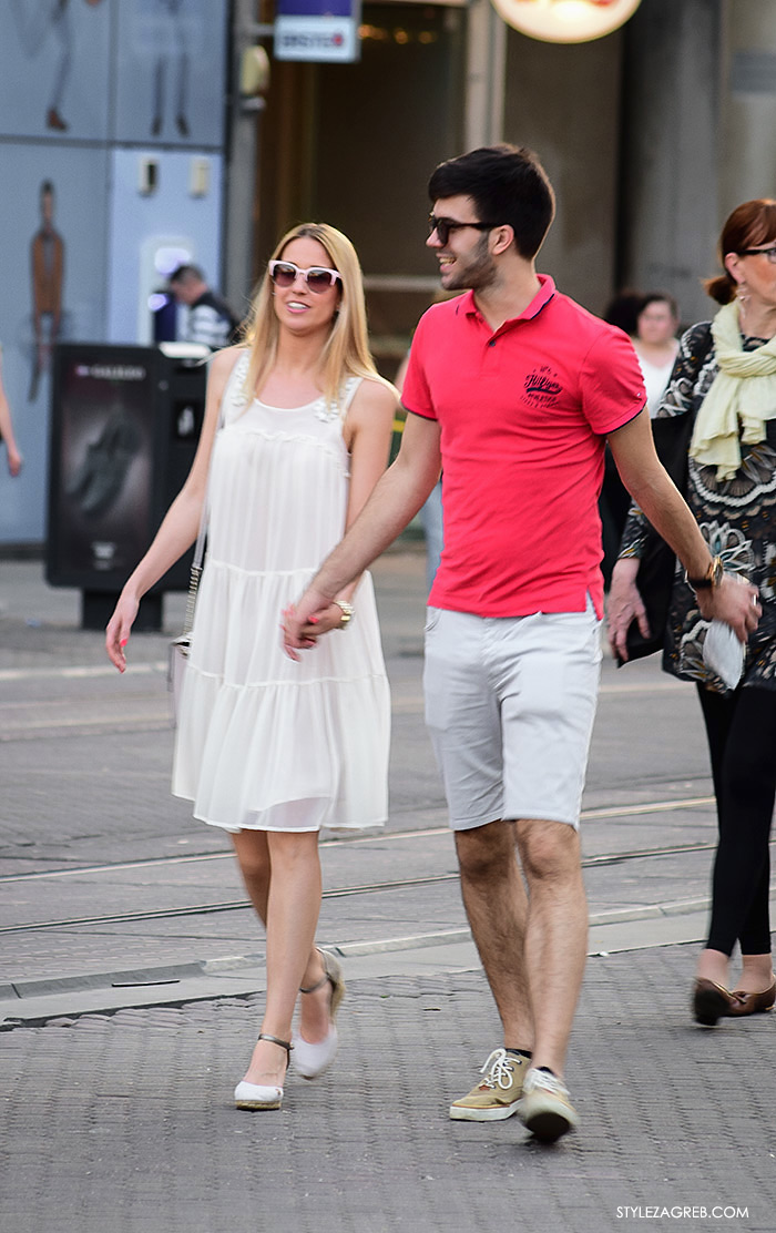 street style Zagreb Cest is d'Best program, ulična moda zagrebačka špica subota proljetna ženska moda midi haljina i espadrile