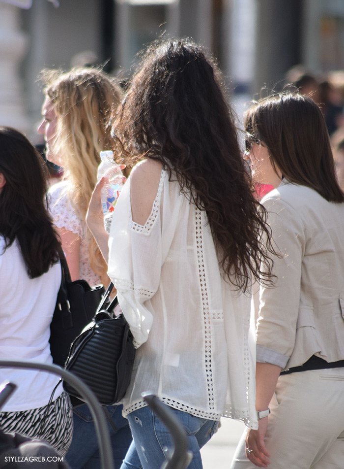 street style zagreb top haljina off shoulder gola ramena 