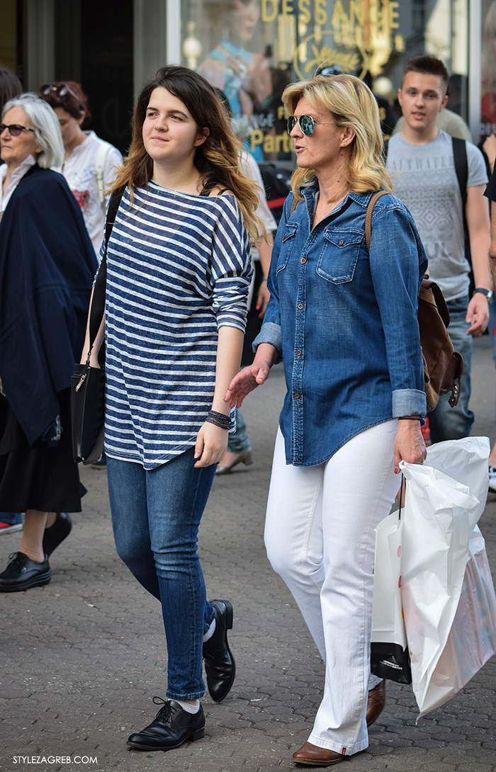 Sanja Doležal i kćerka Lea, Street style Zagreb Hrvatska, ulična moda Zagreb, prosvjed Hrvatska može bolje 1.6.2016.