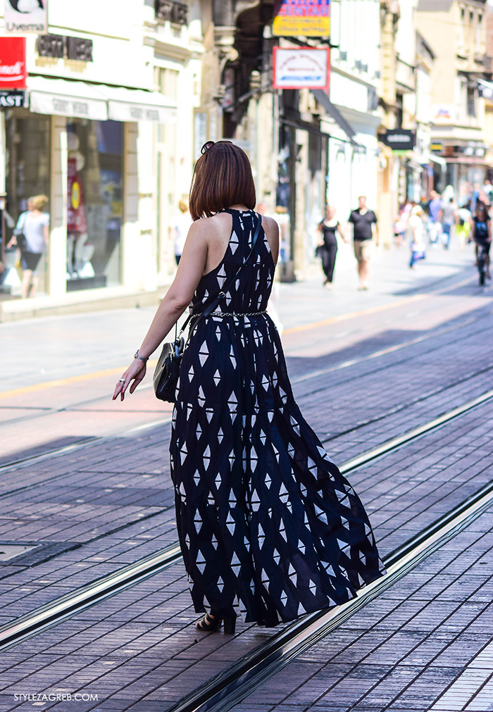 street style Zagreb, ljeto 2016, duge haljine, duge haljine H&M, Zara, ženska moda
