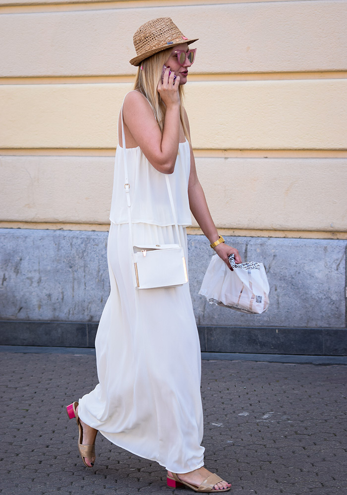 street style Zagreb, ljeto 2016, duge haljine, duge haljine H&M, Zara, ženska moda