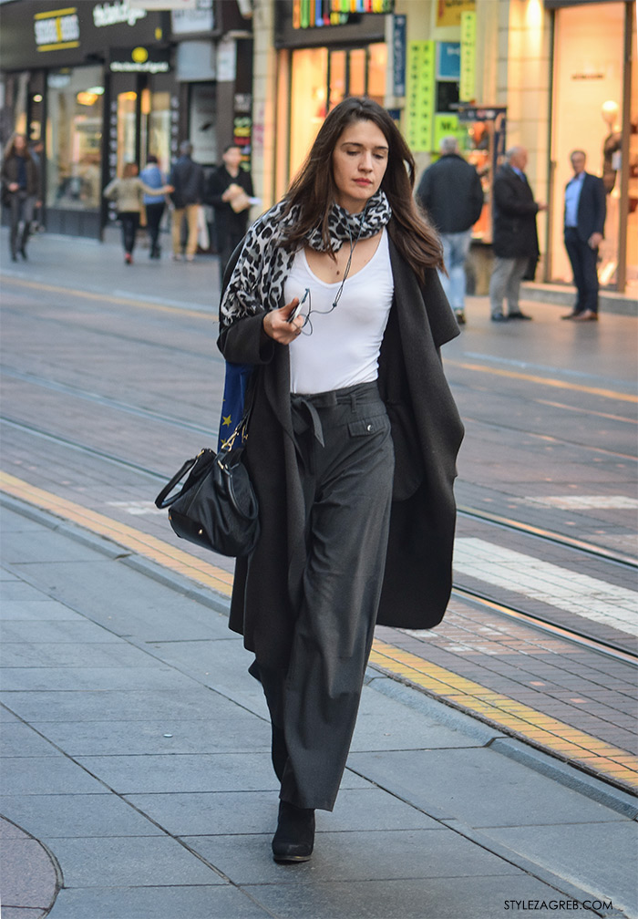 kaputi moda zima 2016 Street Style Zagreb, jednostavni jesenski styling