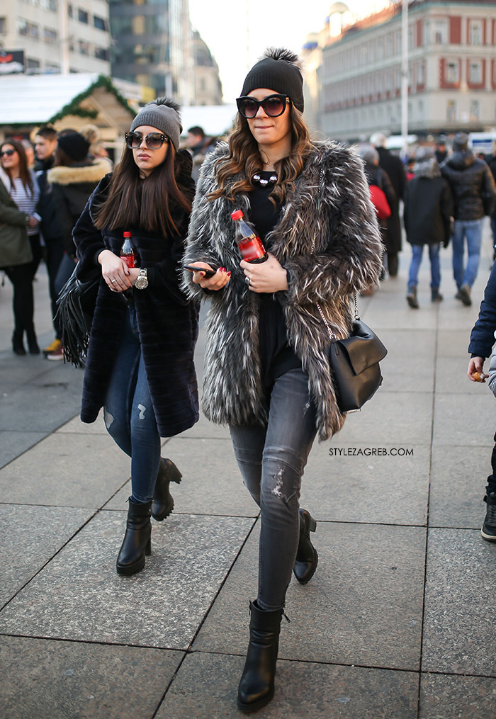 Moda zima styling trend fashion winter women's beanie, kapa s coflekom gdje kupiti kako kombinirati, street style moda