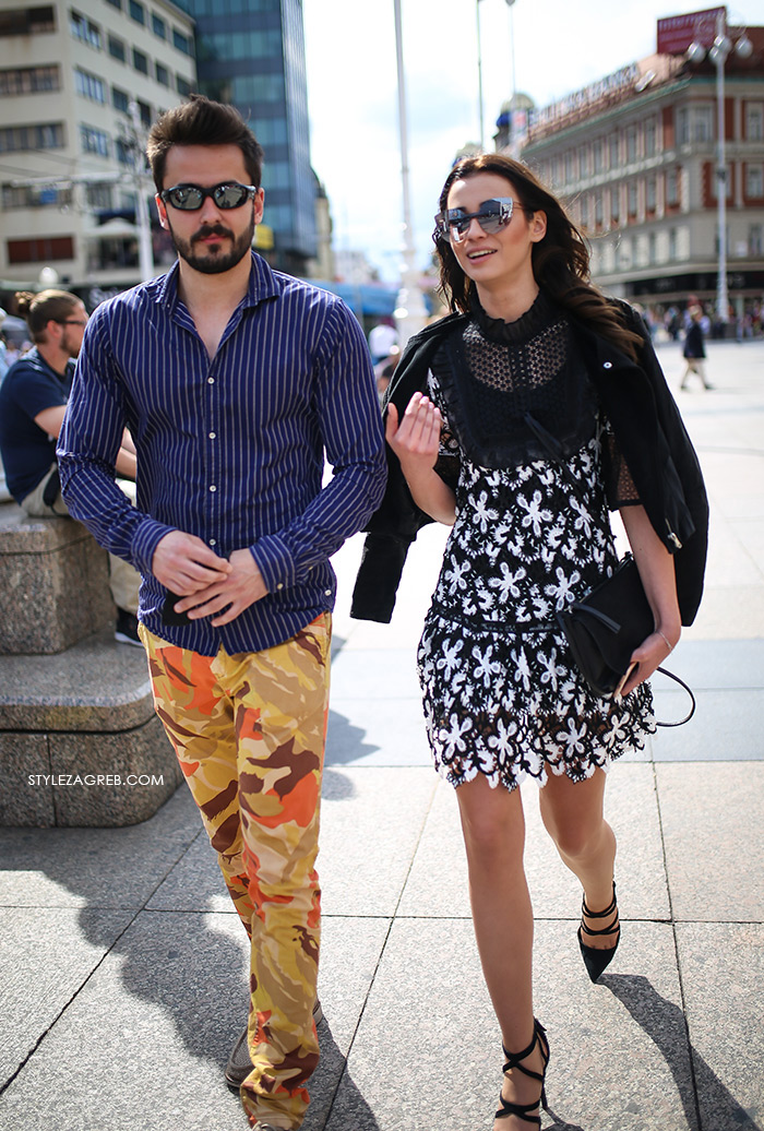 zagrebačka špica proljetna moda street style styling haljina od čipke