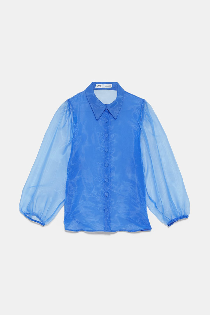 Prozirne organdi košulje i bluze iz Zarine kolekcije