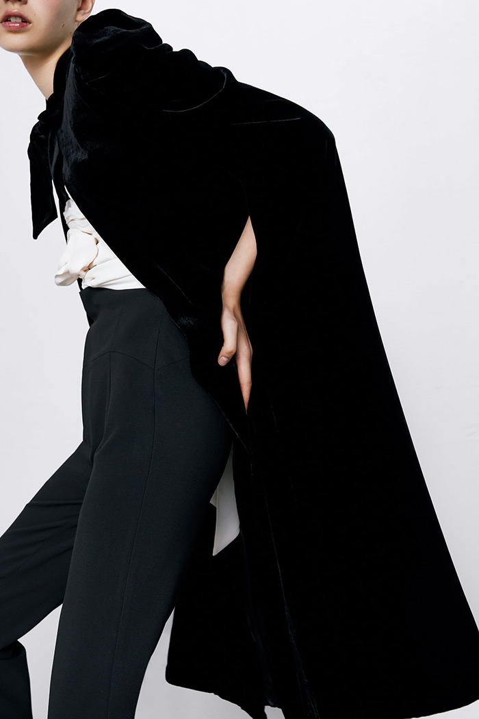 Zara pelerina kaput moda zima 2019