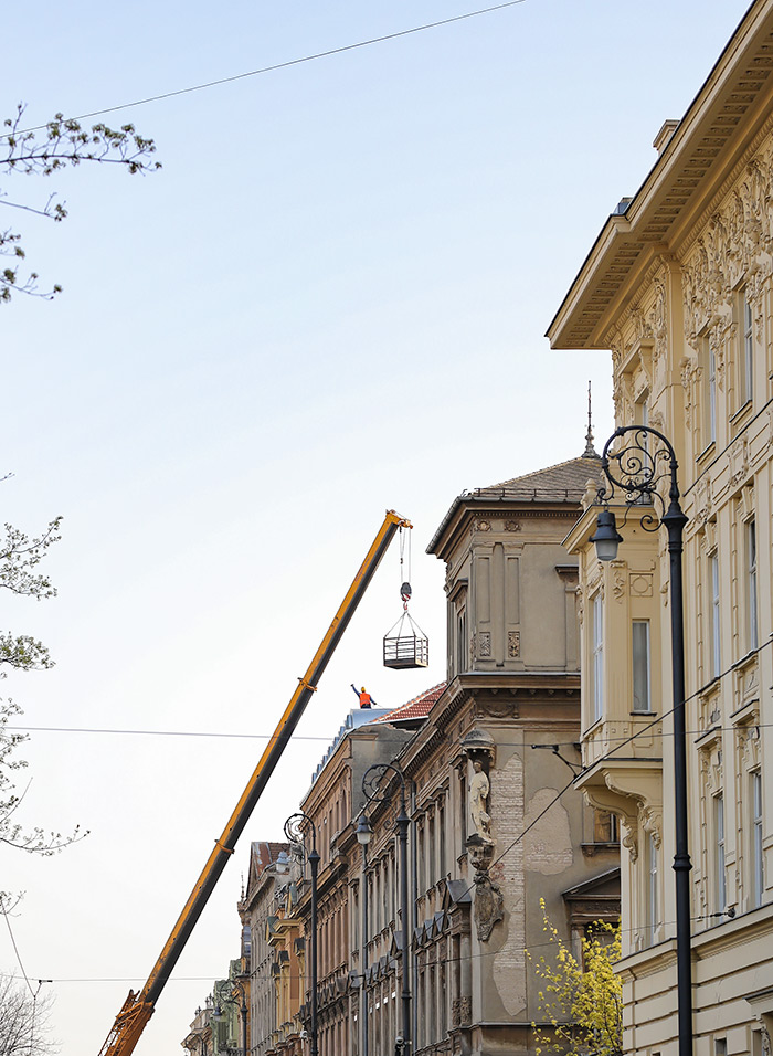 koronavirus potres Zagreb fotke fotografije nakon potresa alpinisti radovi na krovu