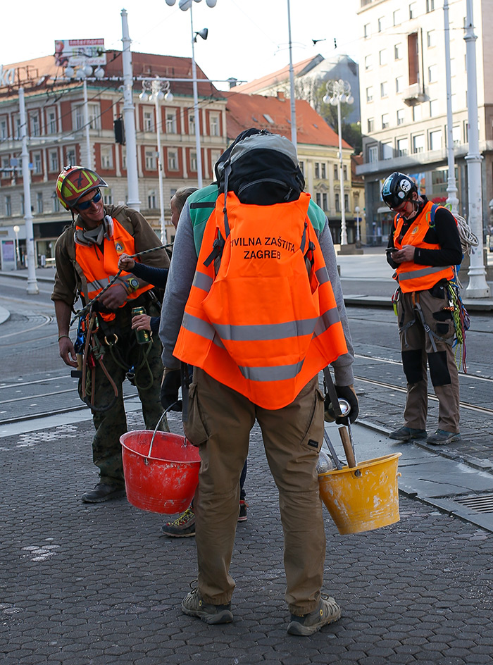 koronavirus potres Zagreb fotke fotografije nakon potresa