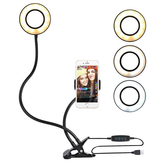 ring led lampa za selfi