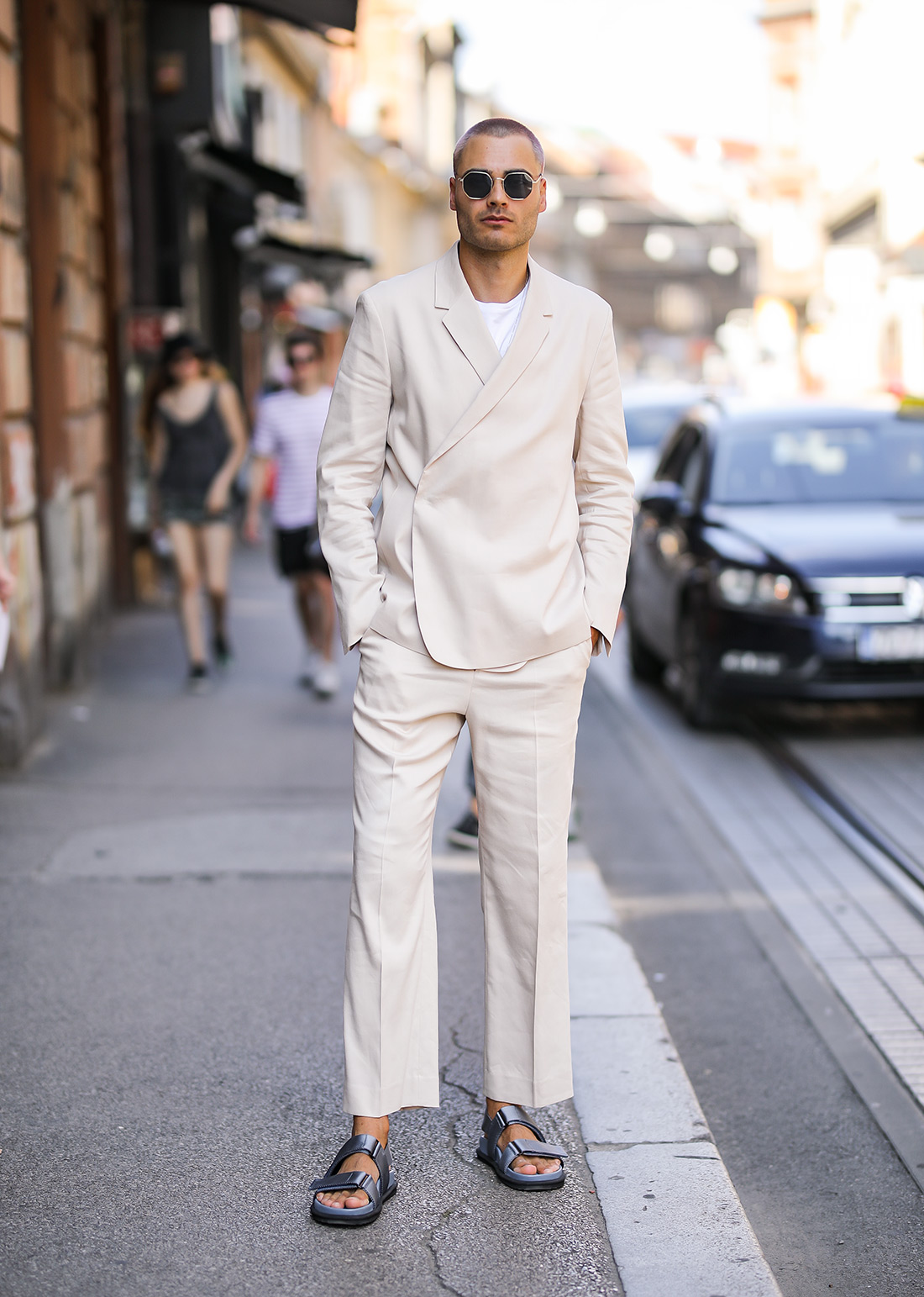 street style Marko Medić bloger Father of Djordje style zagreb muška ulična moda ljeto 2020