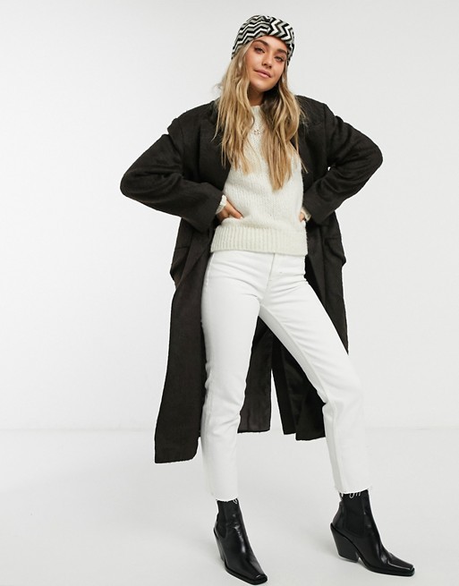 kako kombinirati crni kaput asos zara h&m kaput moda zima womens fashion gdje kupiti karirani kratki kaput 