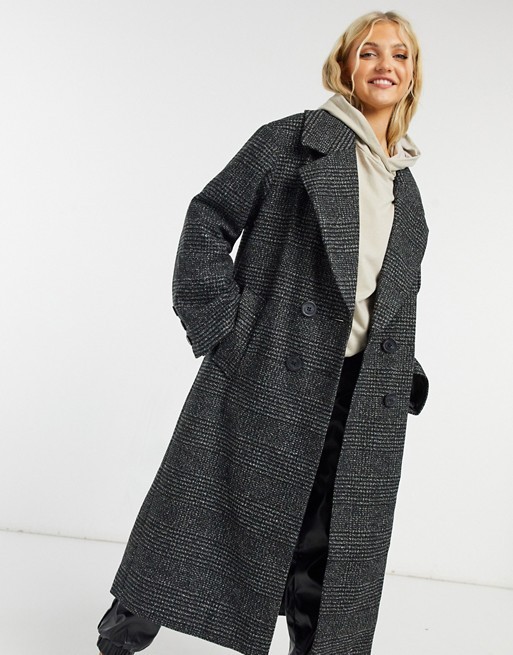 kako kombinirati sivi karirani kaput asos zara h&m kaput moda zima womens fashion gdje kupiti karirani kratki kaput 