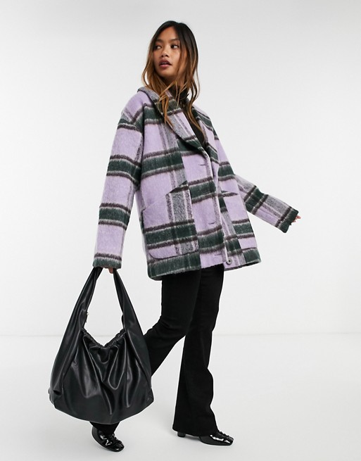 kako kombinirati karirani kaput asos zara h&m kaput moda zima womens fashion gdje kupiti karirani kratki kaput 