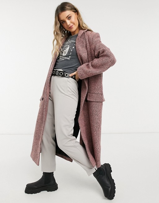 kako kombinirati riblja kost kaput asos zara h&m kaput moda zima womens fashion gdje kupiti karirani kratki kaput 
