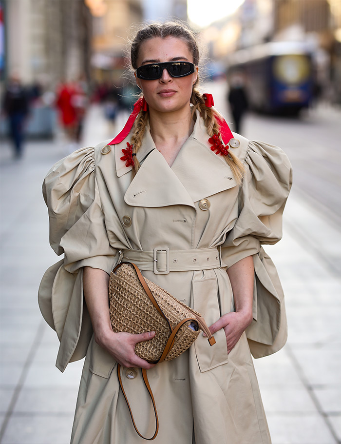 Kreacije Simone Rocha x H&M street style moda na ulicama Zagreba. Isprobali smo, pogledajte! Foto: Ana Josipović i Slavica Josipović, dubrovačke studentice Brigita Siništaj i Magdalena Filipović Srhoj