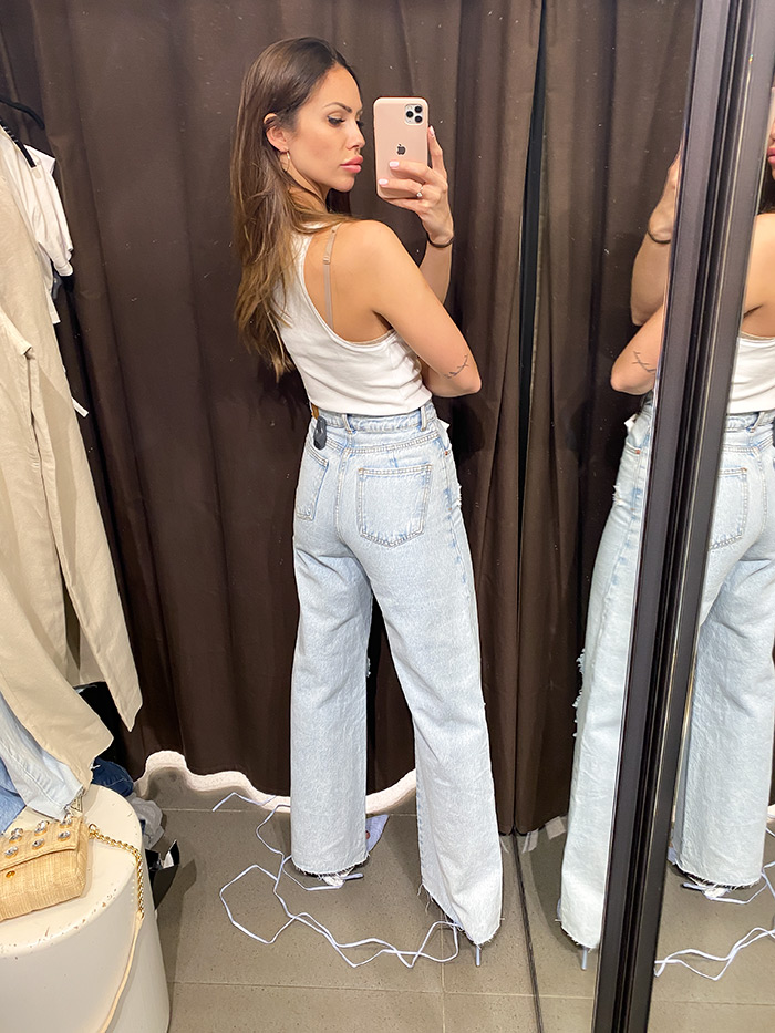 kakve zvonolike trapezice se sada nose Paula Helena Martinović Zara jeans Mango Stradivarius