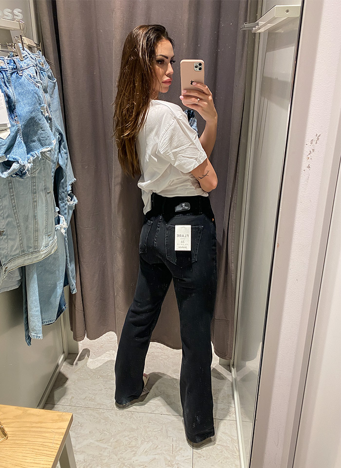 kakve zvonolike trapezice se sada nose Paula Helena Martinović Zara jeans Mango Stradivarius