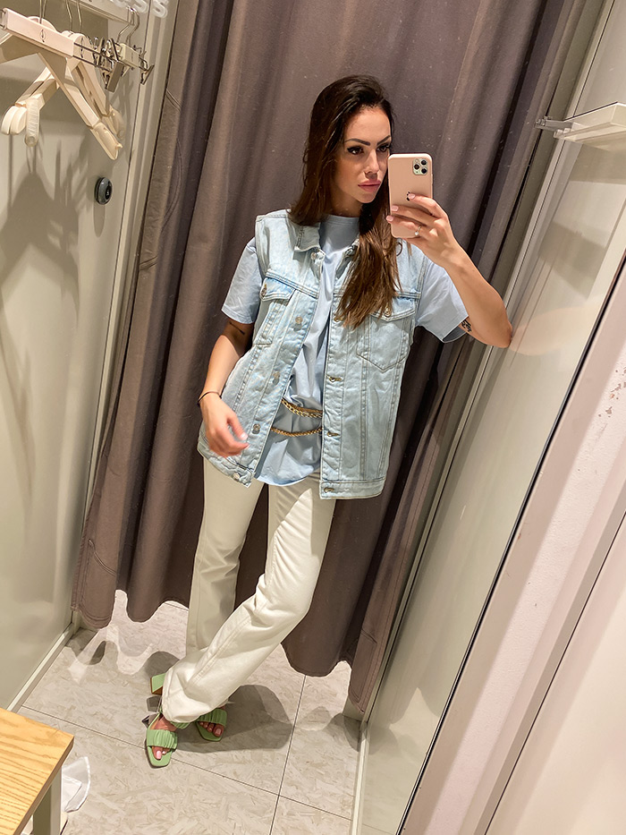 kakve zvonolike trapezice se sada nose Paula Helena Martinović Zara jeans Mango Stradivarius