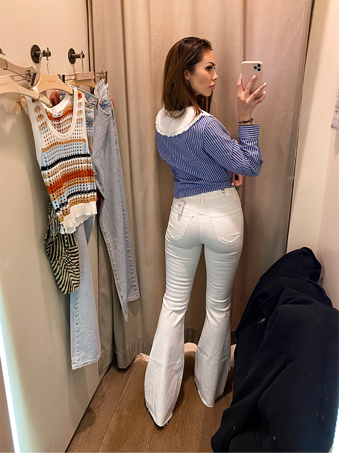 kakve zvonolike trapezice se sada nose Paula Helena Martinović Zara jeans Mango Stradivarius