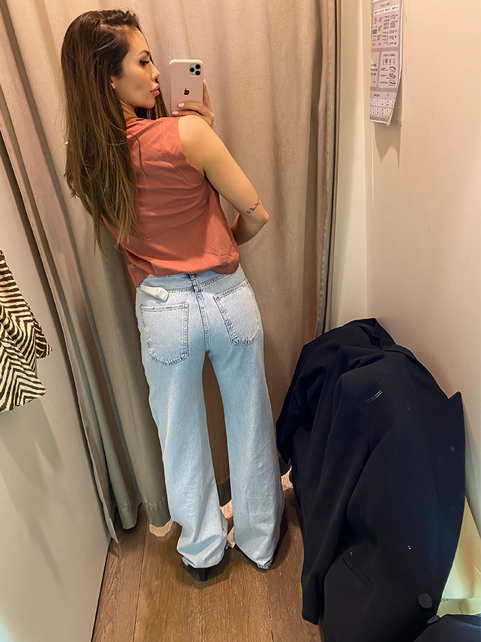 kakve zvonolike trapezice se sada nose Paula Helena Martinović Zara jeans Mango Stradivarius