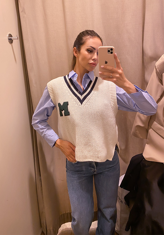 pleteni prsluci sto da radim s njima raport iz kabine Stradivarius Mango H&M Zara Mango Asos by Paula Helena Martinović what to wear clothing try-on haul