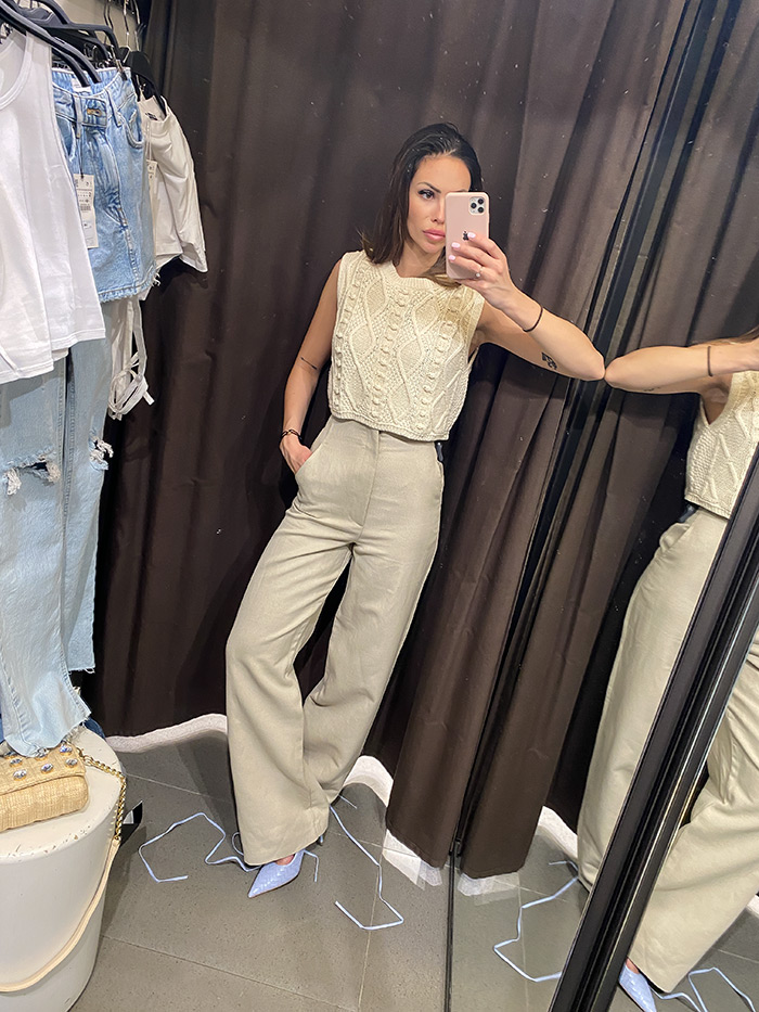 pleteni prsluci sto da radim s njima raport iz kabine Stradivarius Mango H&M Zara Mango Asos by Paula Helena Martinović what to wear clothing try-on haul