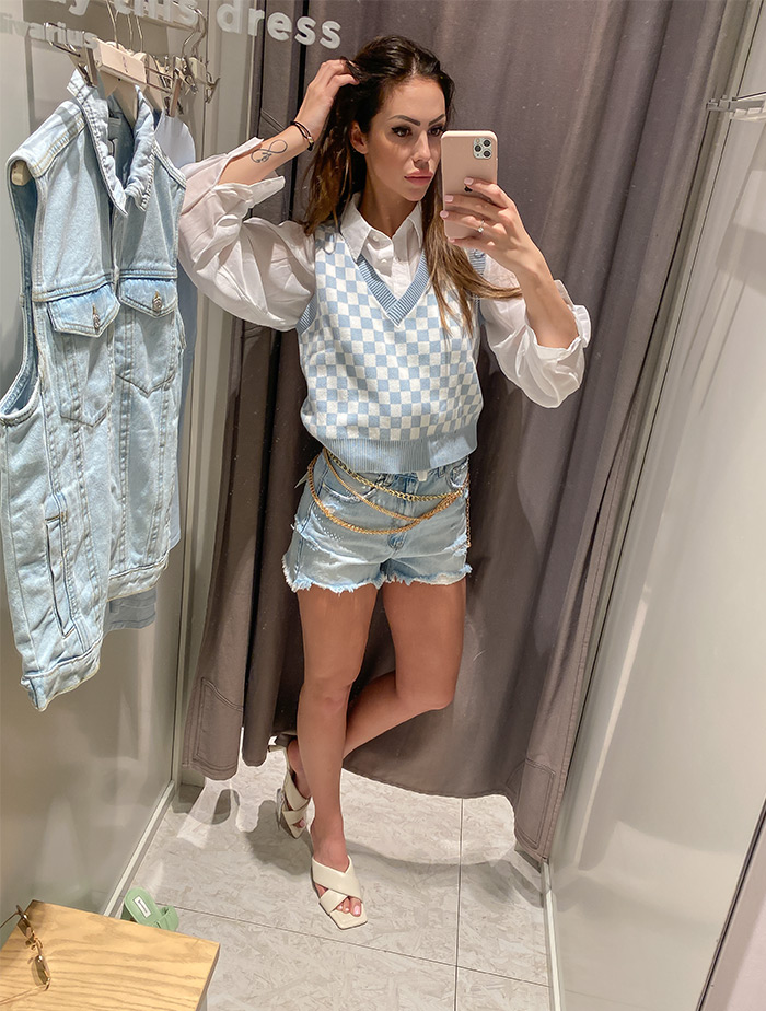 pleteni prsluci sto da radim s njima raport iz kabine Stradivarius Mango H&M Zara Mango Asos by Paula Helena Martinović what to wear clothing try-on haul