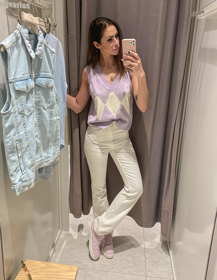 pleteni prsluci sto da radim s njima raport iz kabine Stradivarius Mango H&M Zara Mango Asos by Paula Helena Martinović what to wear clothing try-on haul